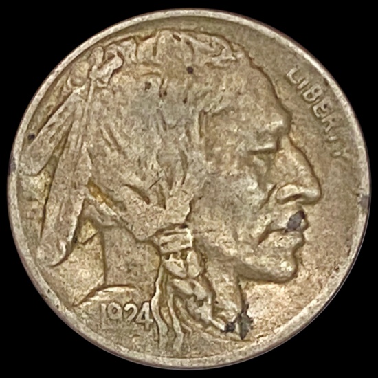 1924-D Buffalo Nickel CLOSELY UNCIRCULATED