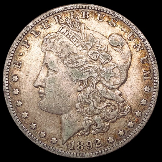 1892-S Morgan Silver Dollar NEARLY UNCIRCULATED