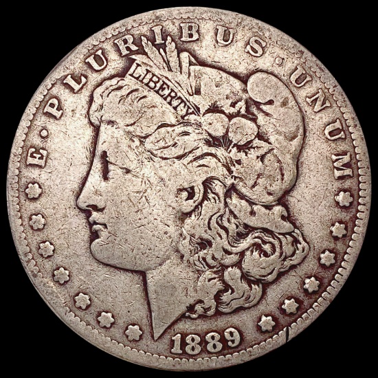 1889-CC Morgan Silver Dollar NICELY CIRCULATED