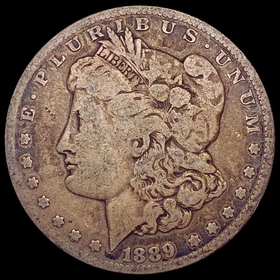 1889-CC Morgan Silver Dollar NICELY CIRCULATED