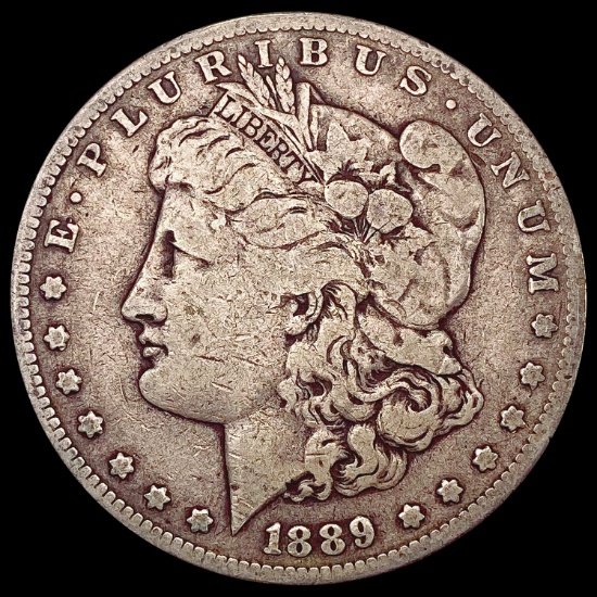 1889-CC Morgan Silver Dollar NICELY CIRCULATED