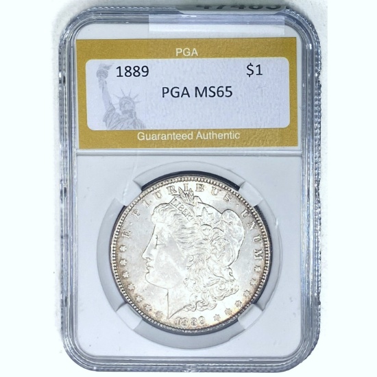 1889 Morgan Dollar PGA MS65