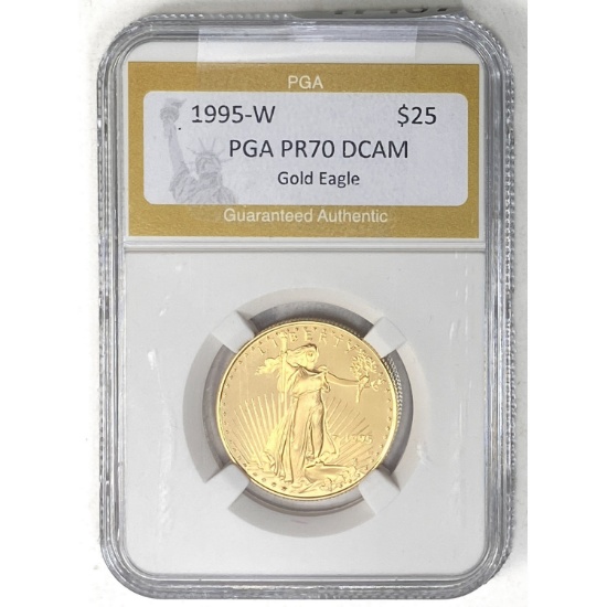 1995-W $25 Gold Eagle PGA PR70 DCAM