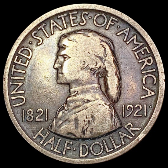 1921 Missouri Half Dollar LIGHTLY CIRCULATED