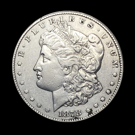 1878-CC Silver Morgan Dollar CLOSELY UNCIRCULATED