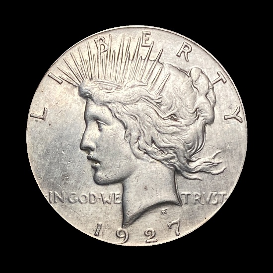 1927 Peace Silver Dollar CLOSELY UNCIRCULATED