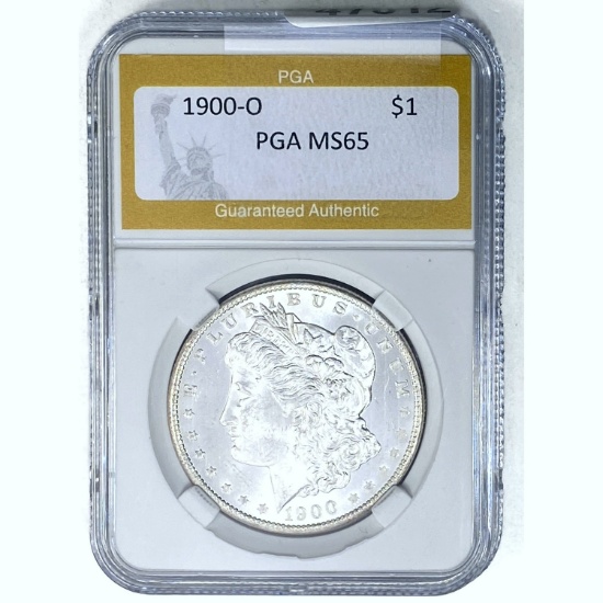1900-O Morgan Dollar PGA MS65