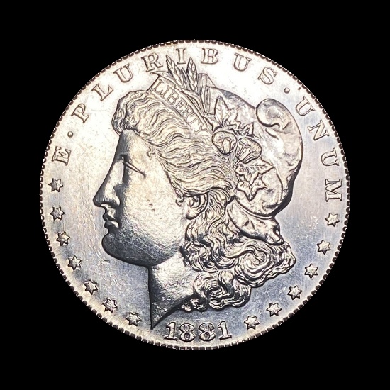 1881-S Silver Morgan Dollar CHOICE AU