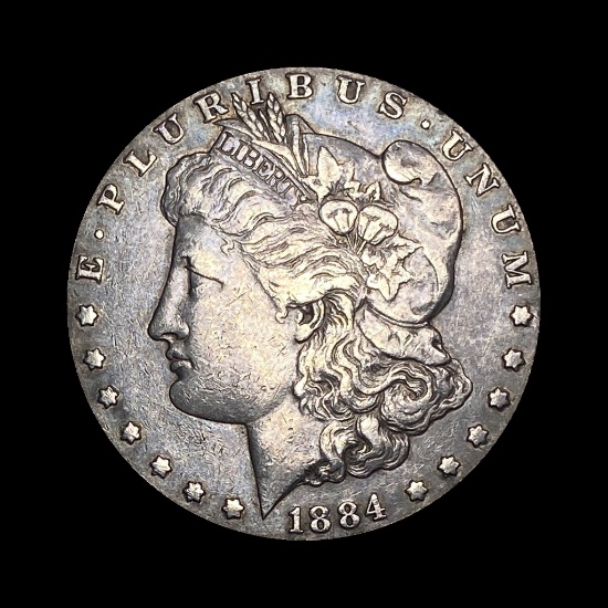 1884-S Morgan Silver Dollar CLOSELY UNCIRCULATED