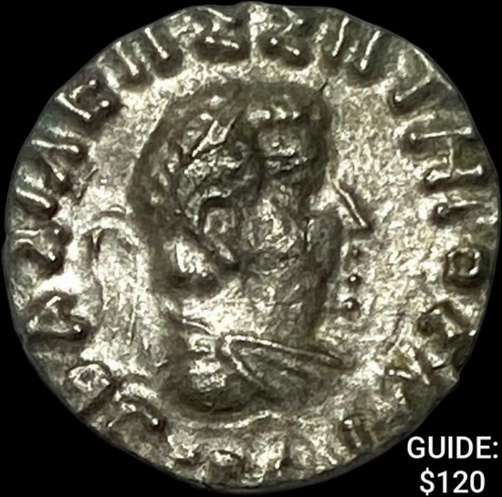 [70-50 BC] Bactria Hermaeus Posthumous Drachm CLOSELY UNCIRCULATED