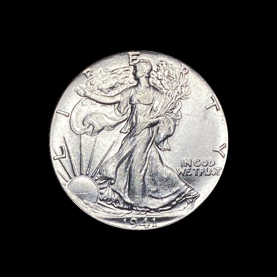 1941 Silver Walking Liberty Half Dollar UNCIRCULATED