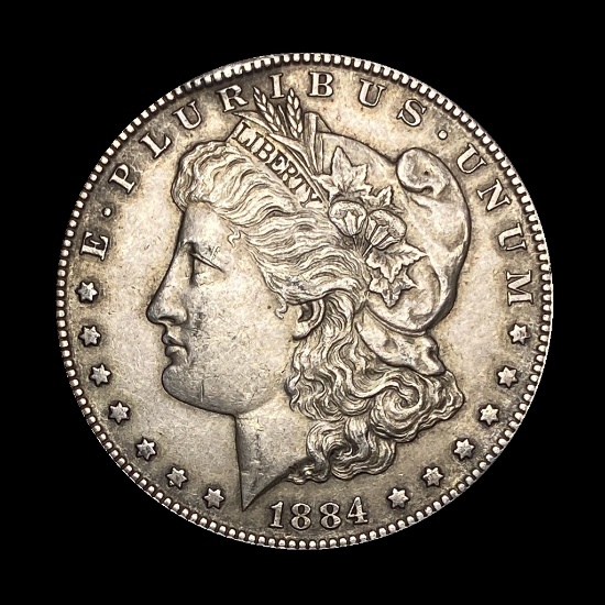 1884-CC Silver Morgan Dollar UNCIRCULATED