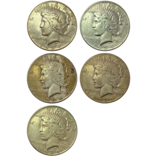 [5]1934S Silver Peace Dollar