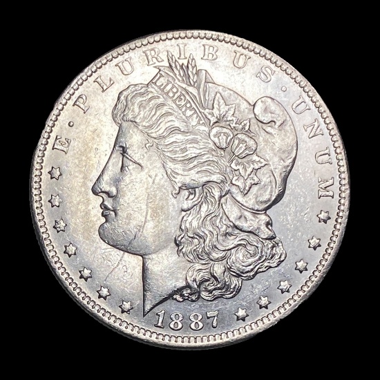 1887-O Silver Morgan Dollar GEM BU
