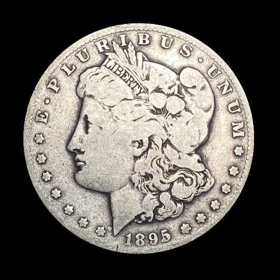 1895-S Silver Morgan Dollar NICELY CIRCULATED