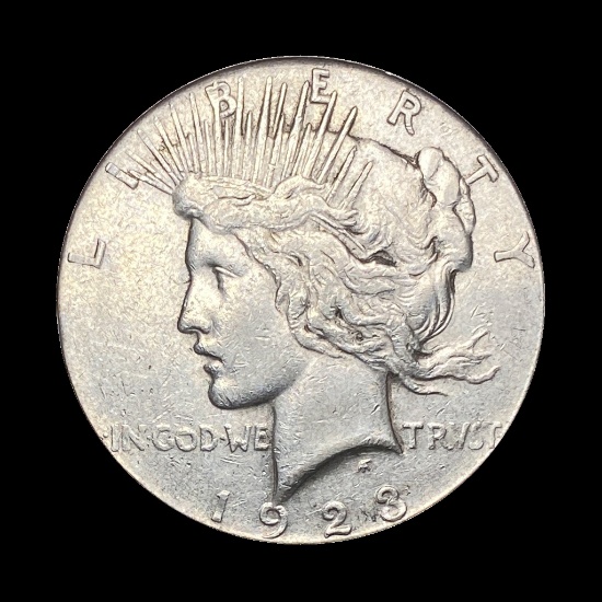 1923-D Silver Peace Dollar CLOSELY UNCIRCULATED