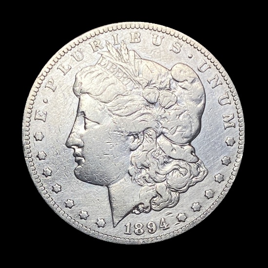 1894-S Silver Morgan Dollar LIGHTLY CIRCULATED