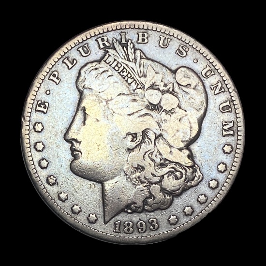 1893 Silver Morgan Dollar NICELY CIRCULATED