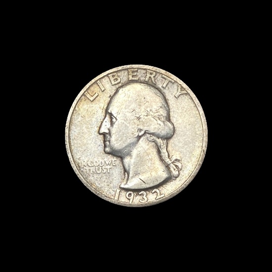 1932-S Silver Washington Quarter LIGHTLY CIRCULATED