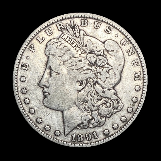 1891-O Silver Morgan Dollar LIGHTLY CIRCULATED