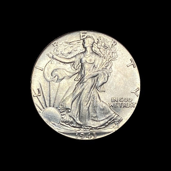 1943 Walking Liberty Half Dollar UNCIRCULATED
