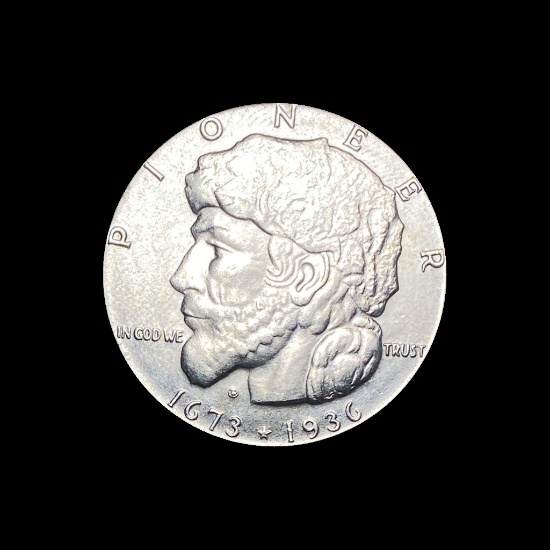1936 Illinois Silver Half Dollar GEM BU