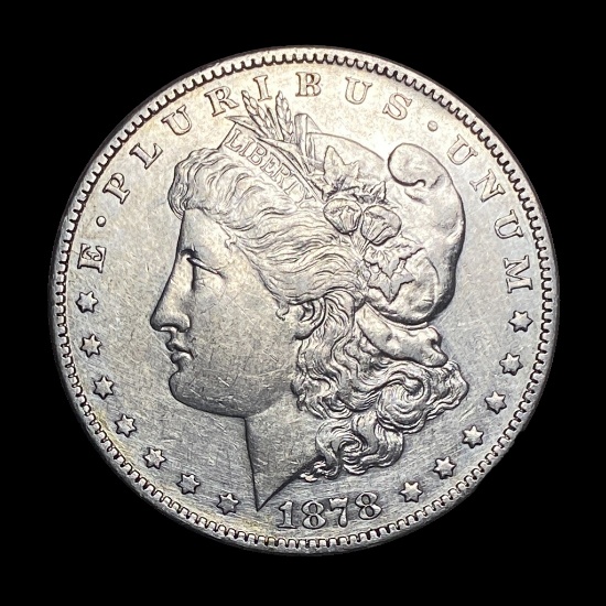 1878-S Silver Morgan Dollar CLOSELY UNCIRCULATED