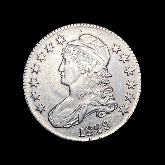 1829 Capped Bust Half Dollar UNCIRCULATED