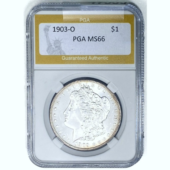 1903-O Morgan Silver Dollar PGA MS66