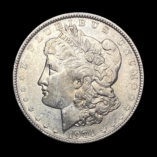 1901 Morgan Silver Dollar NEARLY UNCIRCULATED