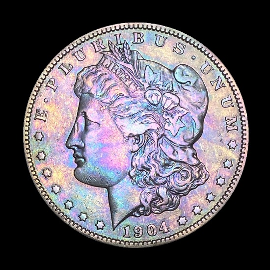 1904-S Silver Morgan Dollar NEARLY UNCIRCULATED
