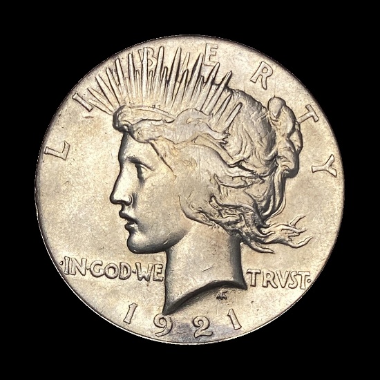 1921 Silver Peace Dollar CLOSELY UNCIRCULATED