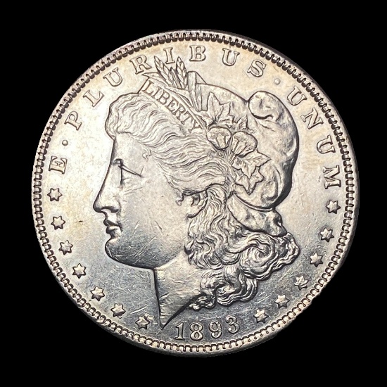 1893 Morgan Silver Dollar CLOSELY UNCIRCULATED