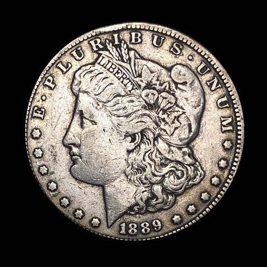 1889-S Morgan Silver Dollar LIGHTLY CIRCULATED