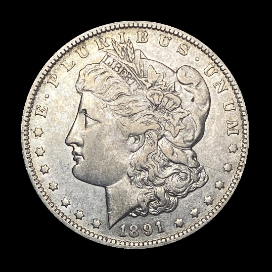 1891-O Silver Morgan Dollar LIGHTLY CIRCULATED