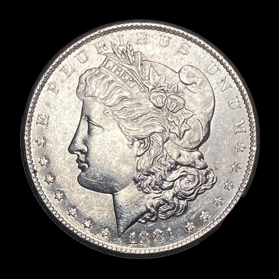 1881-S Silver Morgan Dollar GEM BU