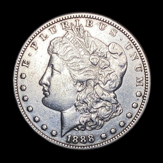 1888-S Silver Morgan Dollar CLOSELY UNCIRCULATED