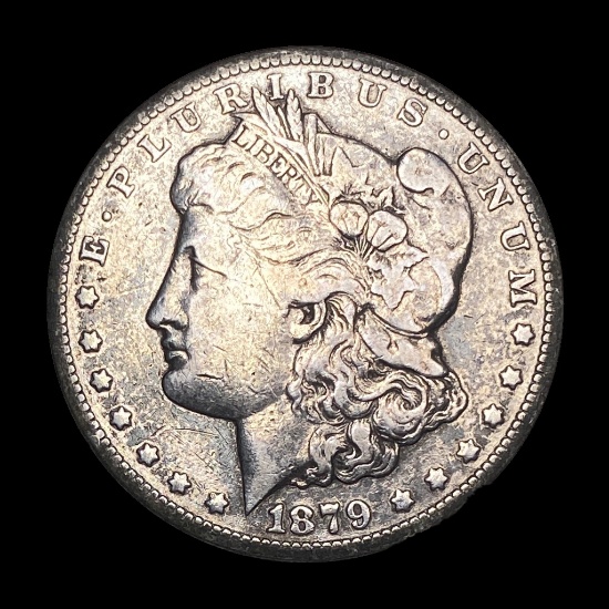1879-CC Silver Morgan Dollar LIGHTLY CIRCULATED