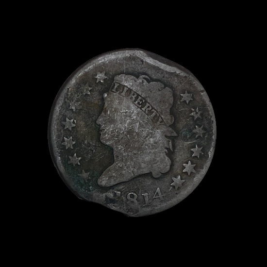 1814 Classic Head Large Cent NICELY CIRCULATED