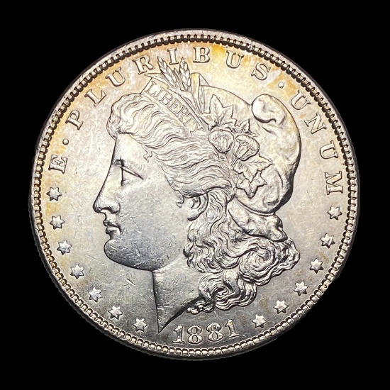 1881 Silver Morgan Dollar GEM BU