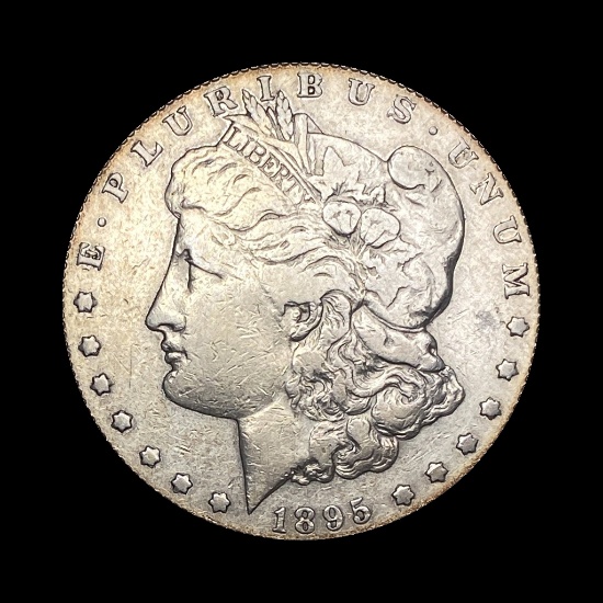 1895-S Silver Morgan Dollar LIGHTLY CIRCULATED