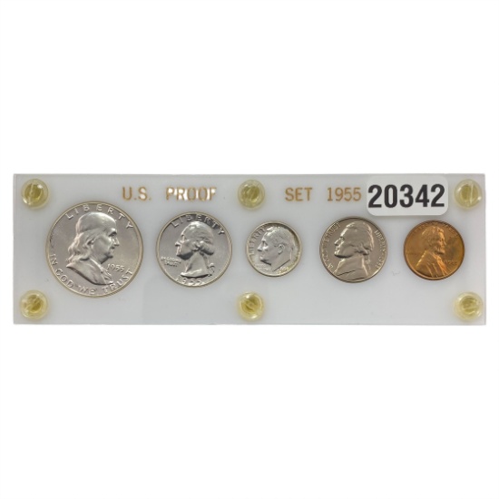 [5]1955 U.S. Proof Set 1C-50C