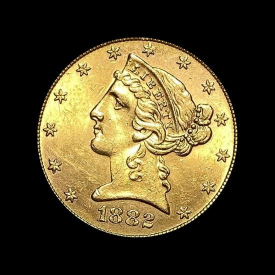 1882-S Gold $5 Half Eagle UNCIRCULATED