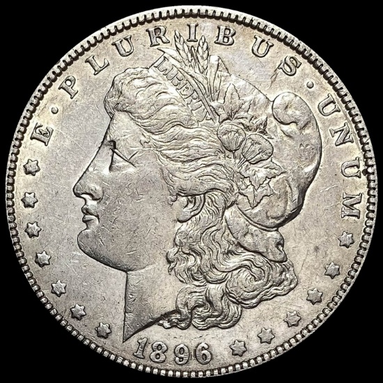 1896-O Silver Morgan Dollar NEARLY UNCIRCULATED