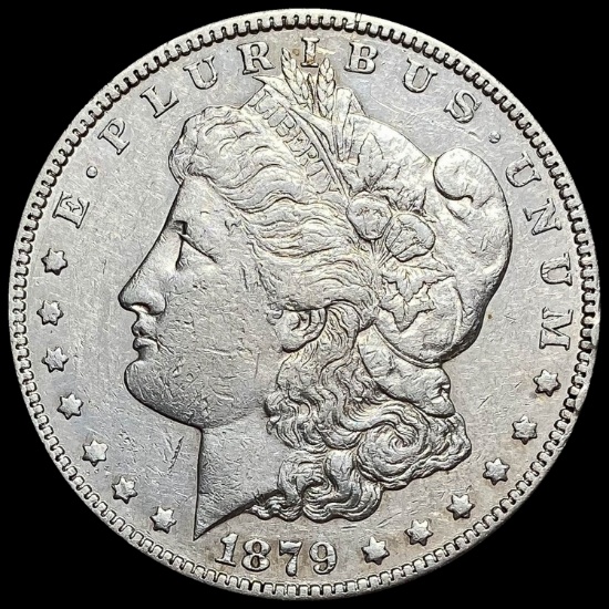 1879-S Silver Morgan Dollar CLOSELY UNCIRCULATED