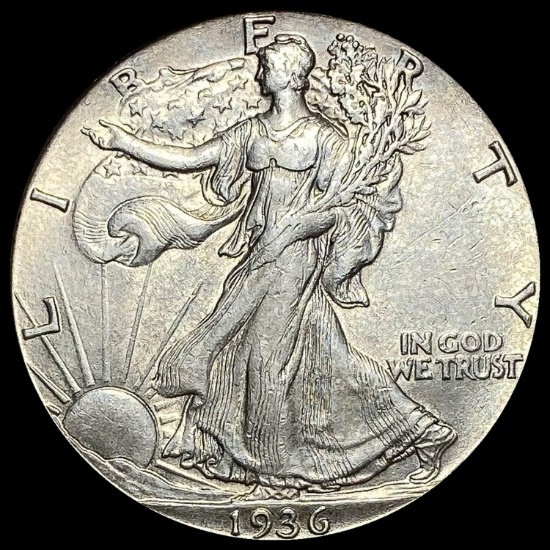 1936-S Walking Liberty Half Dollar UNCIRCULATED