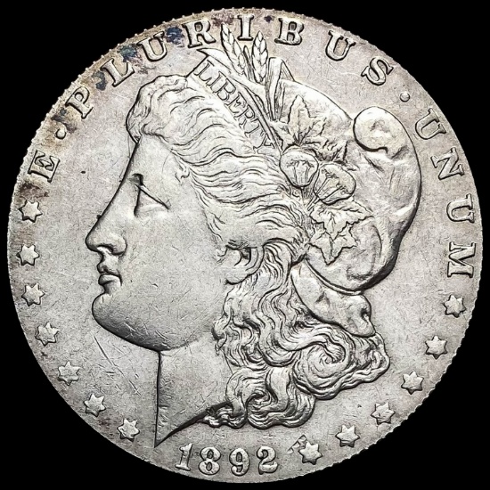 1892-O Morgan Silver Dollar CLOSELY UNCIRCULATED