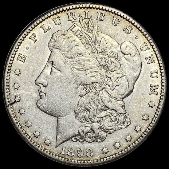 1898-S Silver Morgan Dollar CLOSELY UNCIRCULATED