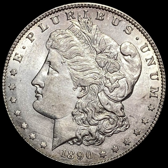 1890-S Morgan Silver Dollar CHOICE BU