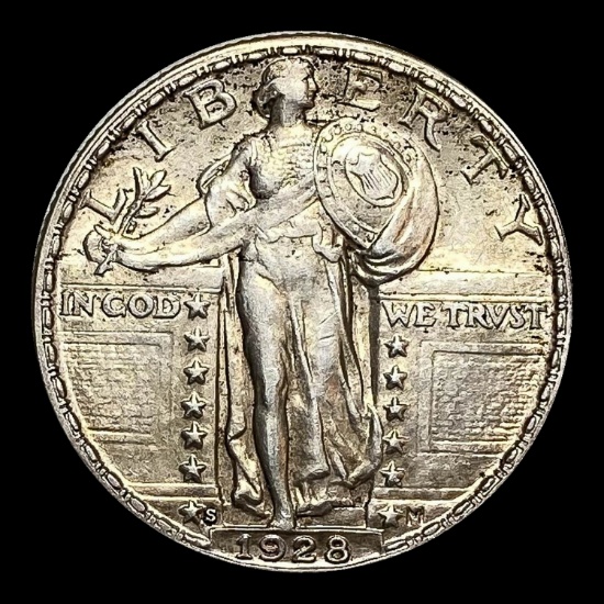 1928-S Standing Liberty Silver Quarter CLOSELY UNCIRCULATED